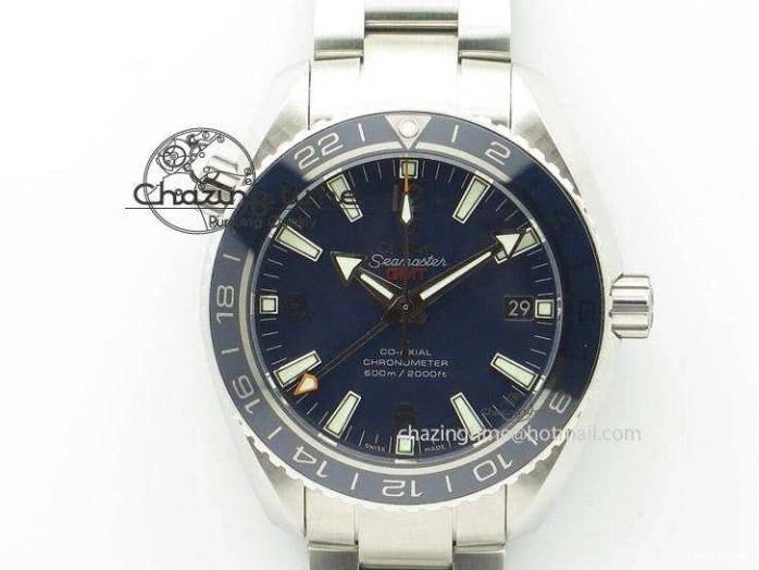 0413 Trendsetting De Ville Power Reserve SS MKF 1:1 Best Edition Blue Textured Dial on Black Leather Strap A 7742